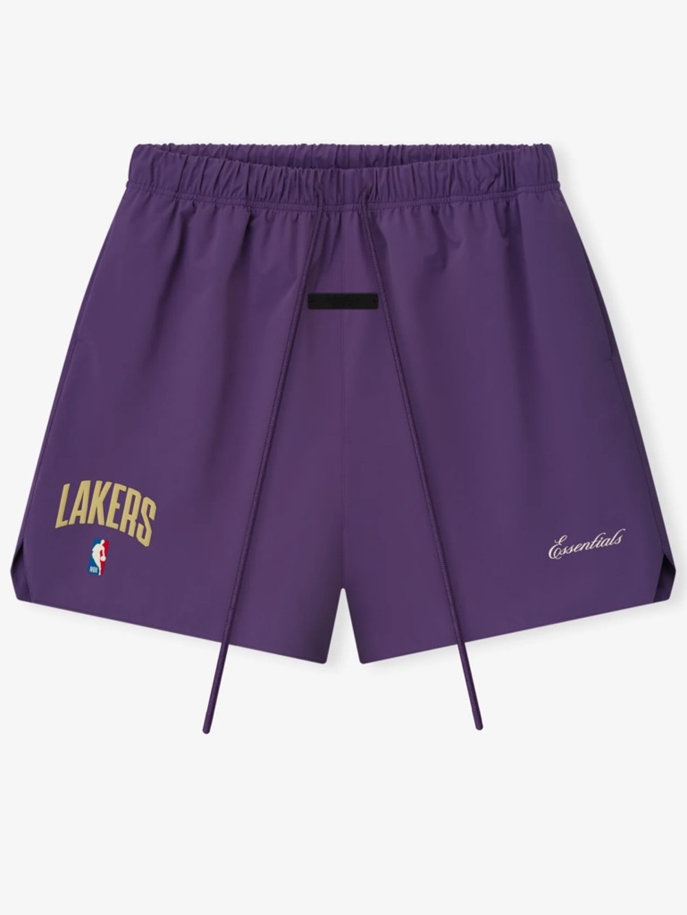 NWOT - Fear of God Essentials X NBA Los Angles Lakers Classic Shorts, Size - M